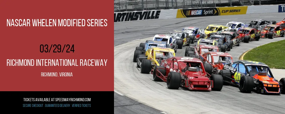 NASCAR Whelen Modified Series at Richmond International Raceway